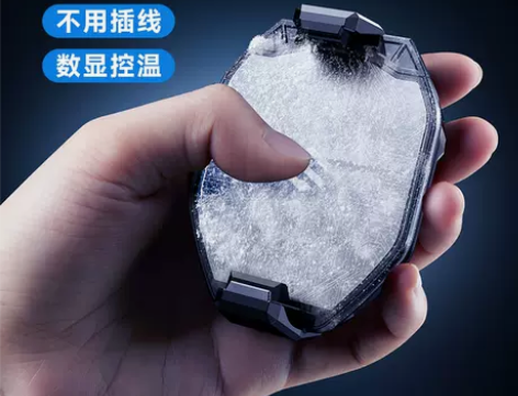 奢姿黑鲨无线手机散热器半导体散热背夹冰封降...