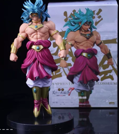 七龙珠手办模型摆件公仔超强站立布罗利生日礼...