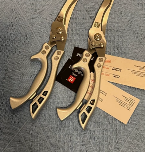 卖完下架！抢购中！德国双立人不锈钢厨房剪刀...