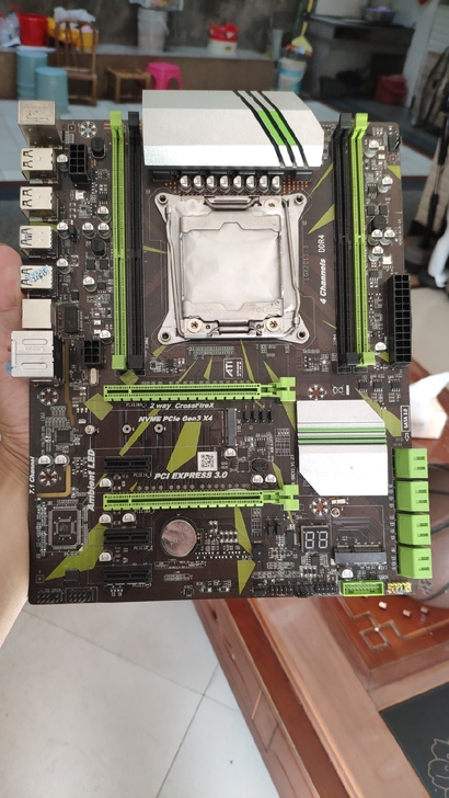 X99主板 四通道 双显卡 8sata口 ...