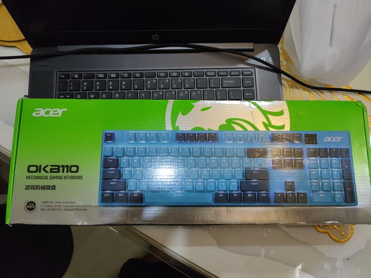 宏碁okb机械键盘Acer茶轴 全新键盘