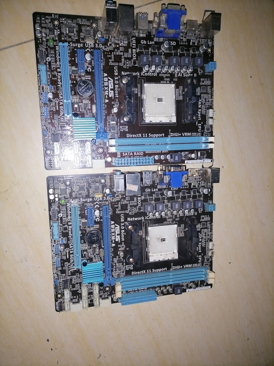 华硕a85xm a 8sata口 fm2板