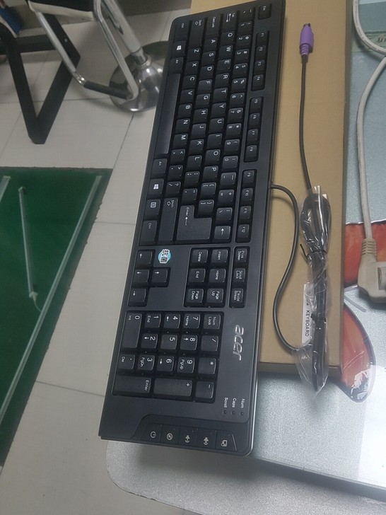 宏基Acer抗菌原装键盘全新未拆封PS/2...