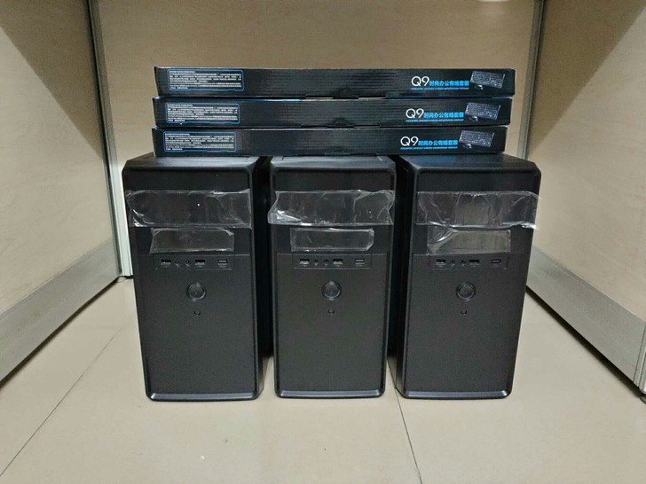 高性能商用四核台式电脑##amp;ndas...