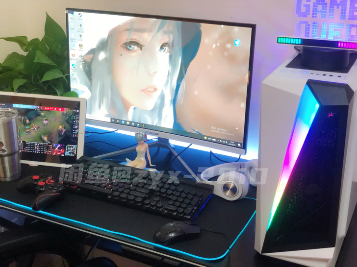 电脑主机台式电脑游戏主机gtx1050独显...