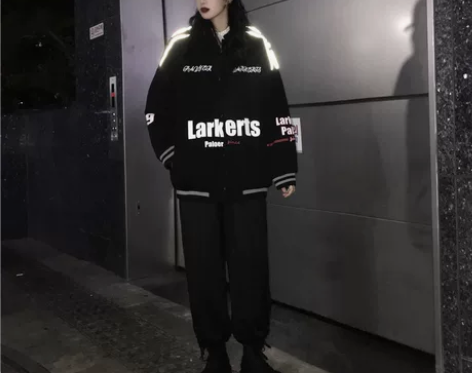 樱田川岛2020新款秋季百搭网红宽松bf工...