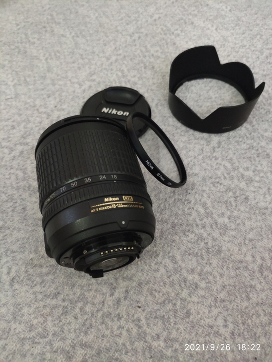 转卖自用尼康18-135mm 1:3.5-...