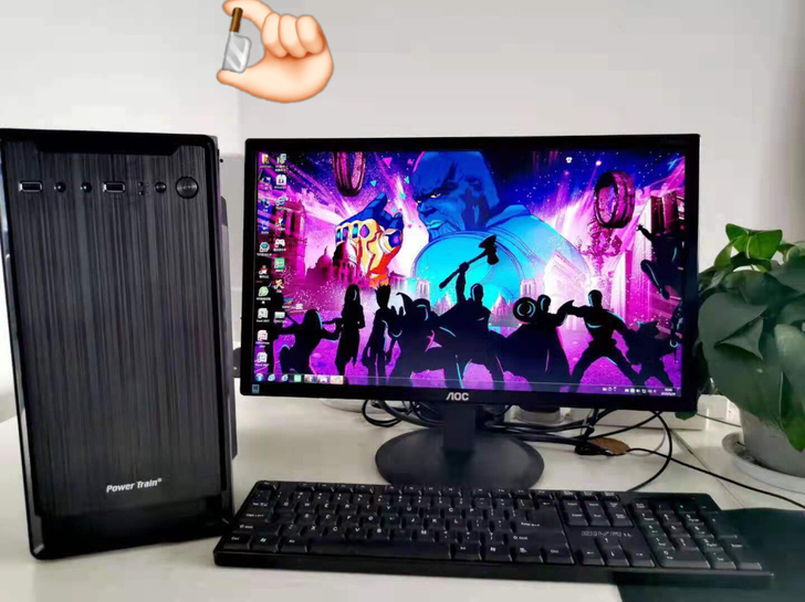 二手电脑 台式 家用 办公电脑一套588