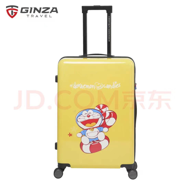 银座GINZA 哆啦A梦卡通旅行箱 型号A...