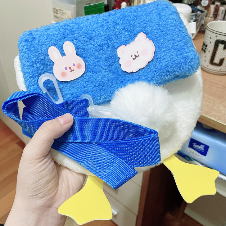 全新唐老鸭毛绒包