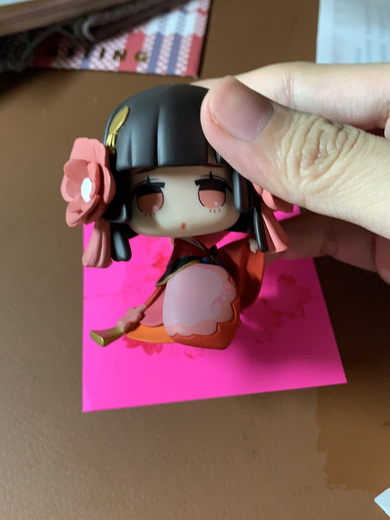 阴阳师樱花妖手办