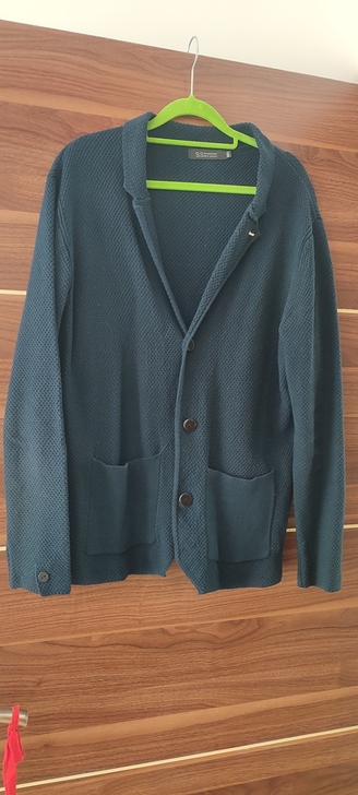 男士针织西装 版型好 面料硬实不软塌 XX...