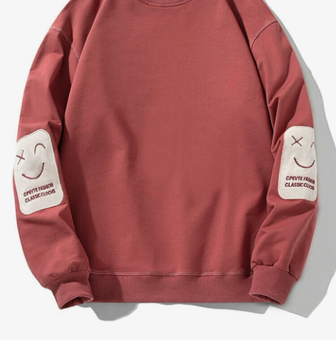 海澜之家笑脸2022秋季新款男士圆领卫衣时...