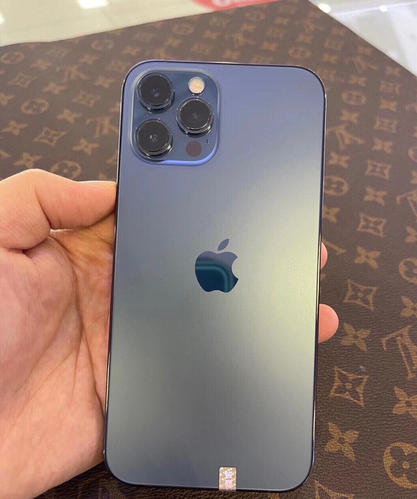 个人一手 苹果12promax 海蓝色25...