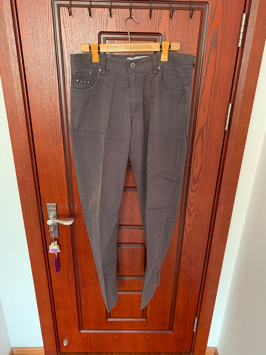 美特斯邦威 休闲裤 灰色