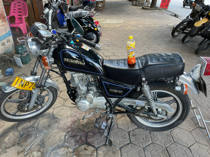 豪爵摩托车125 只开2000多公里，公安...