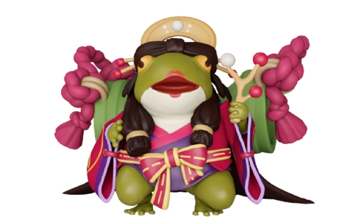 阴阳师呱太手办 辉夜姬