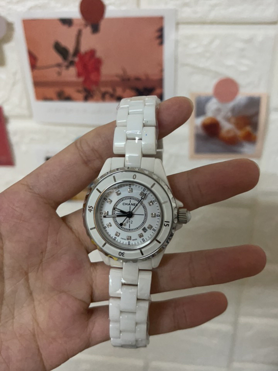 女款白陶瓷手表