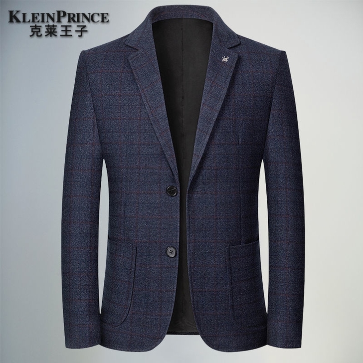 男士休闲西装2021秋冬季新款商务西服中年...