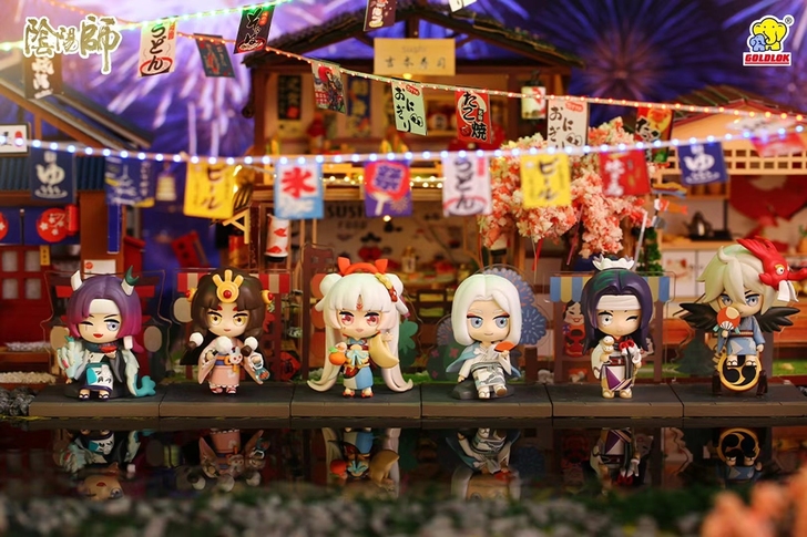 【正品包邮】夏日花火祭阴阳师系列盲盒潮玩手办