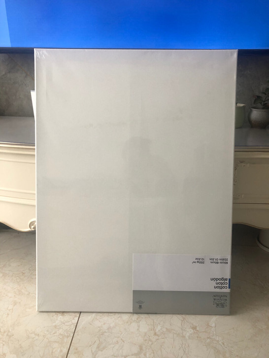 温莎牛顿油画布纯棉窄框60*80，全新未拆...