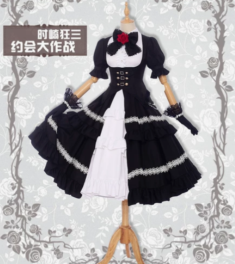 现货初兽猫】约会大作战时崎狂三cospla...
