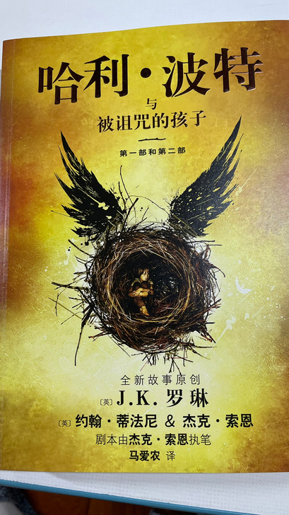 哈利波特与被诅咒的孩子 官方剧本版 二手转...