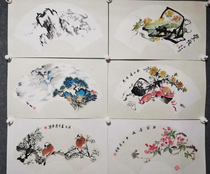 国画,花鸟画,山水画,纯手绘,私聊发高清大...
