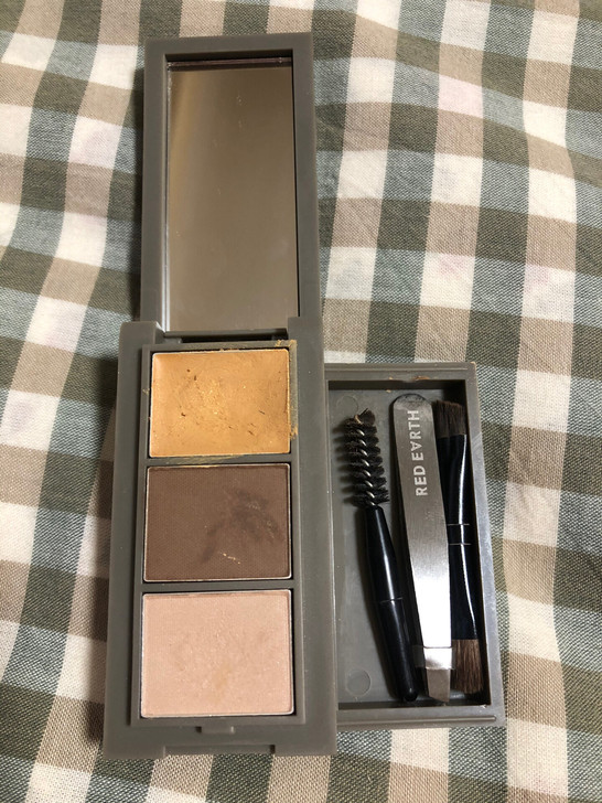 red earth 红地球眉粉 自带小工具