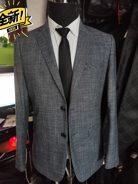 全新男士休闲西装男士外套春款
