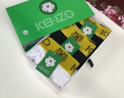 kenzo 高田贤三，专柜同款男士短裤打底...