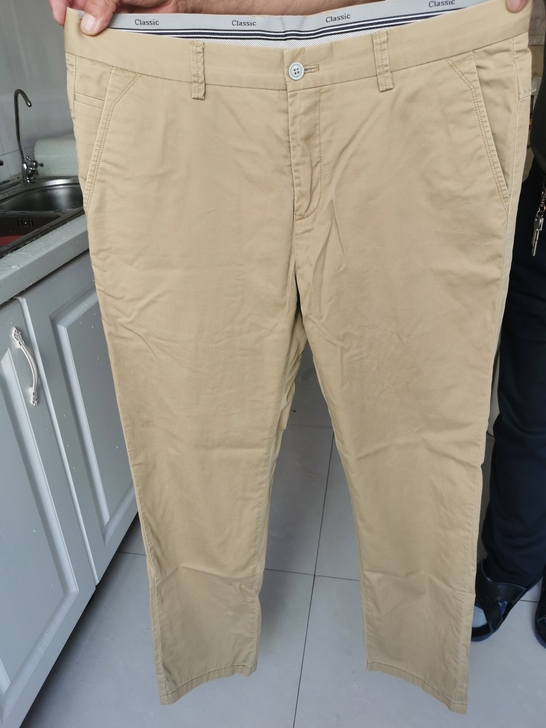 男休闲裤，因为瘦了穿着肥转卖，classi...