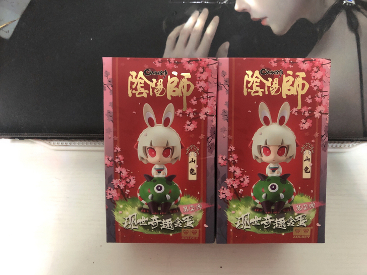 名创优品阴阳师盲盒现世奇趣盒蛋第二弹正版礼...
