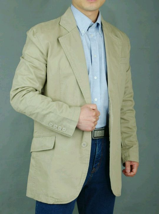 全新品 出口品牌男士全棉高级休闲西装，西服