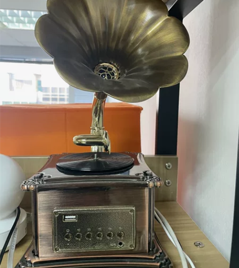 仿古留声机欧式复古手机蓝牙低音炮音箱 家用...