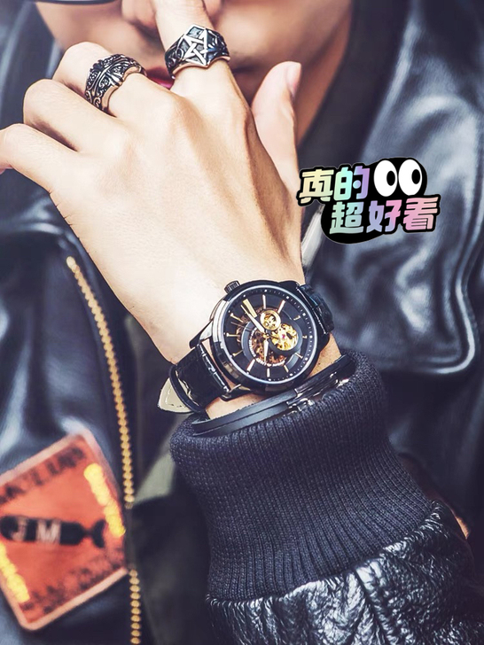 闲置男士手表一块，对象买的，没带过，东西都...