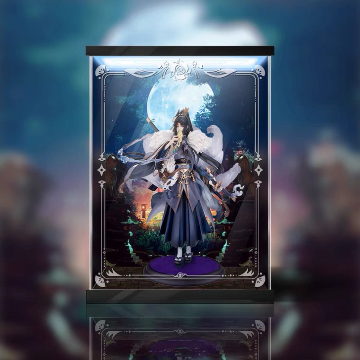 阴阳师 净魂狐焰 玉藻前手办 专用展示盒预售