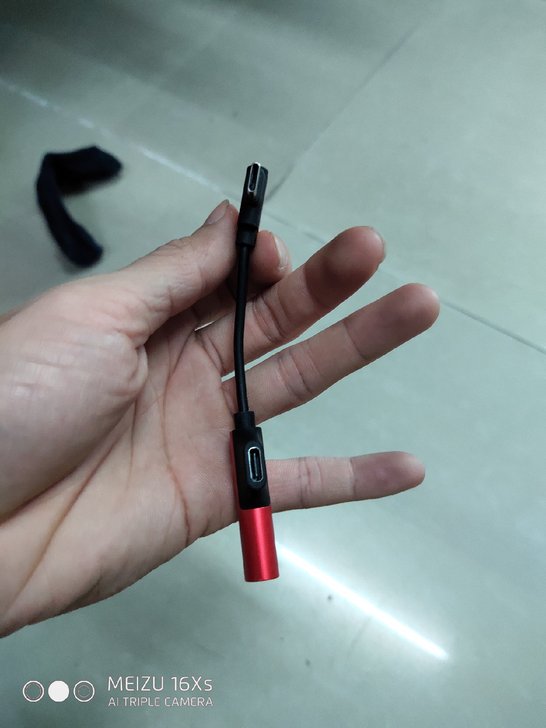 type-c耳机转接头 二合一 可以一边...