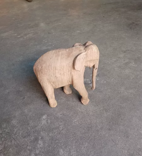 木雕，大象一只，尺寸16厘米，16厘米，6...