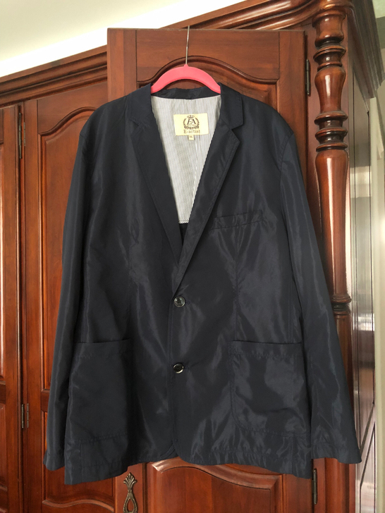 男士休闲薄款西装