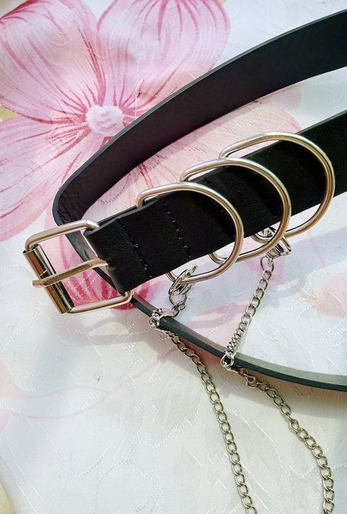 金属链条朋克腰带皮带裤带