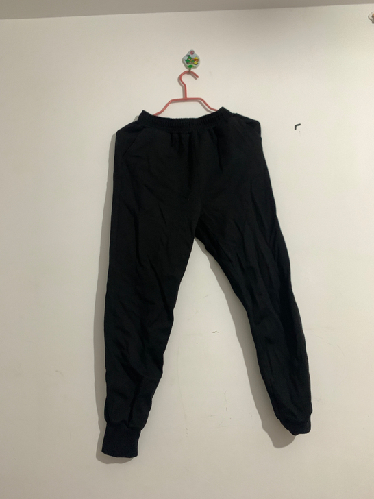 束脚黑色休闲裤 百搭休闲 穿到120