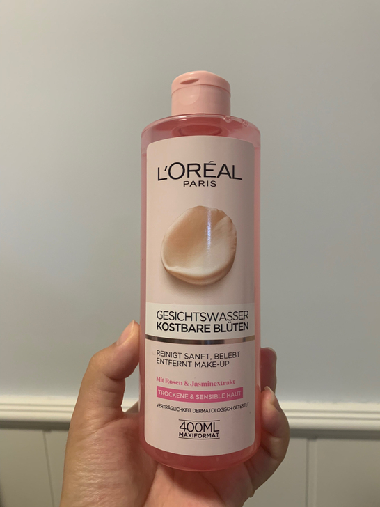 欧莱雅玫瑰茉莉花卉大平价粉水女爽肤化妆水亚...