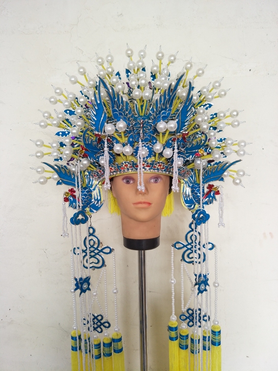 专业戏曲戏剧用品京剧越剧娘娘帽子凤冠五凤冠