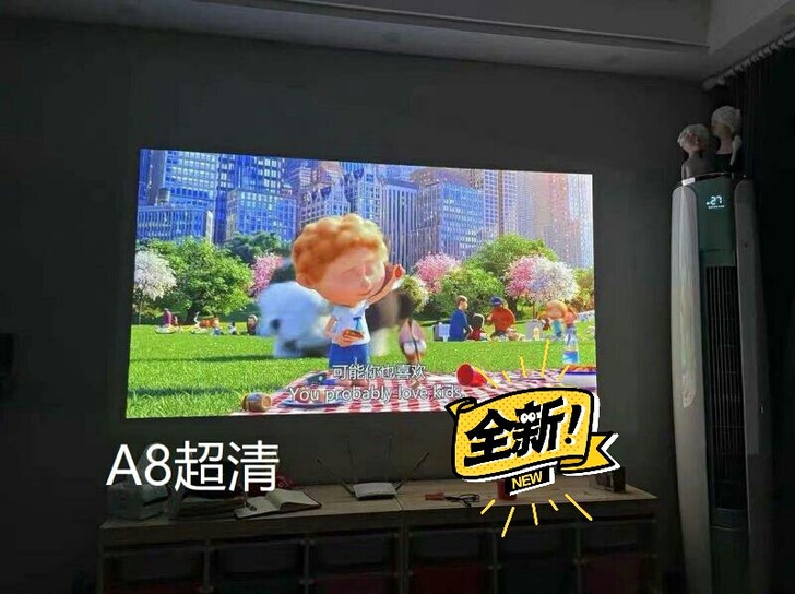 【热销】颖光a8投影仪手机办公家用商用智能...