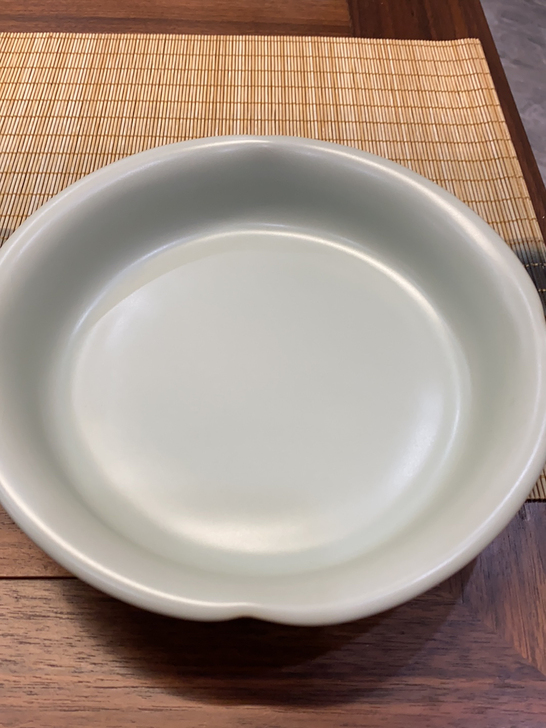 柏采汝窑一代老粉青大盘最老的一代粉青釉面，...