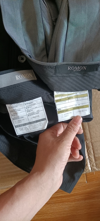 罗蒙西裤断码清仓 罗蒙休闲裤全新未拆封正品...