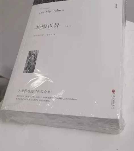 悲惨世界，全新上下两册。20元郑州自提。 ...
