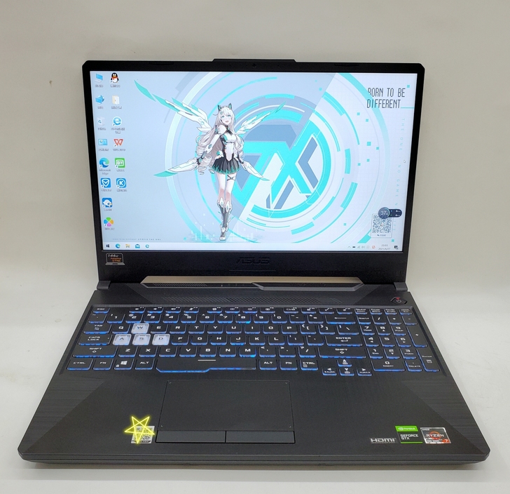 70万跑分 华硕天选 八核 gtx1650...