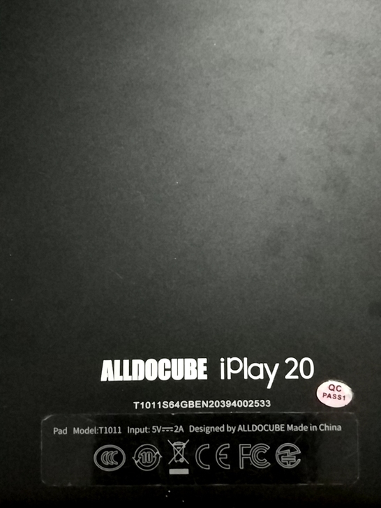 酷比魔方iplay20  4+64G内爆屏...